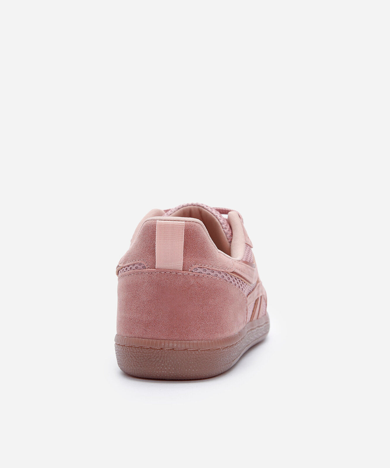 tênis casual feminino texturizado rosa