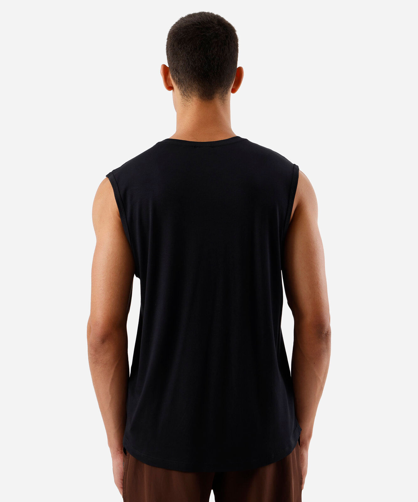 regata esportiva muscle masculina ultra soft preta