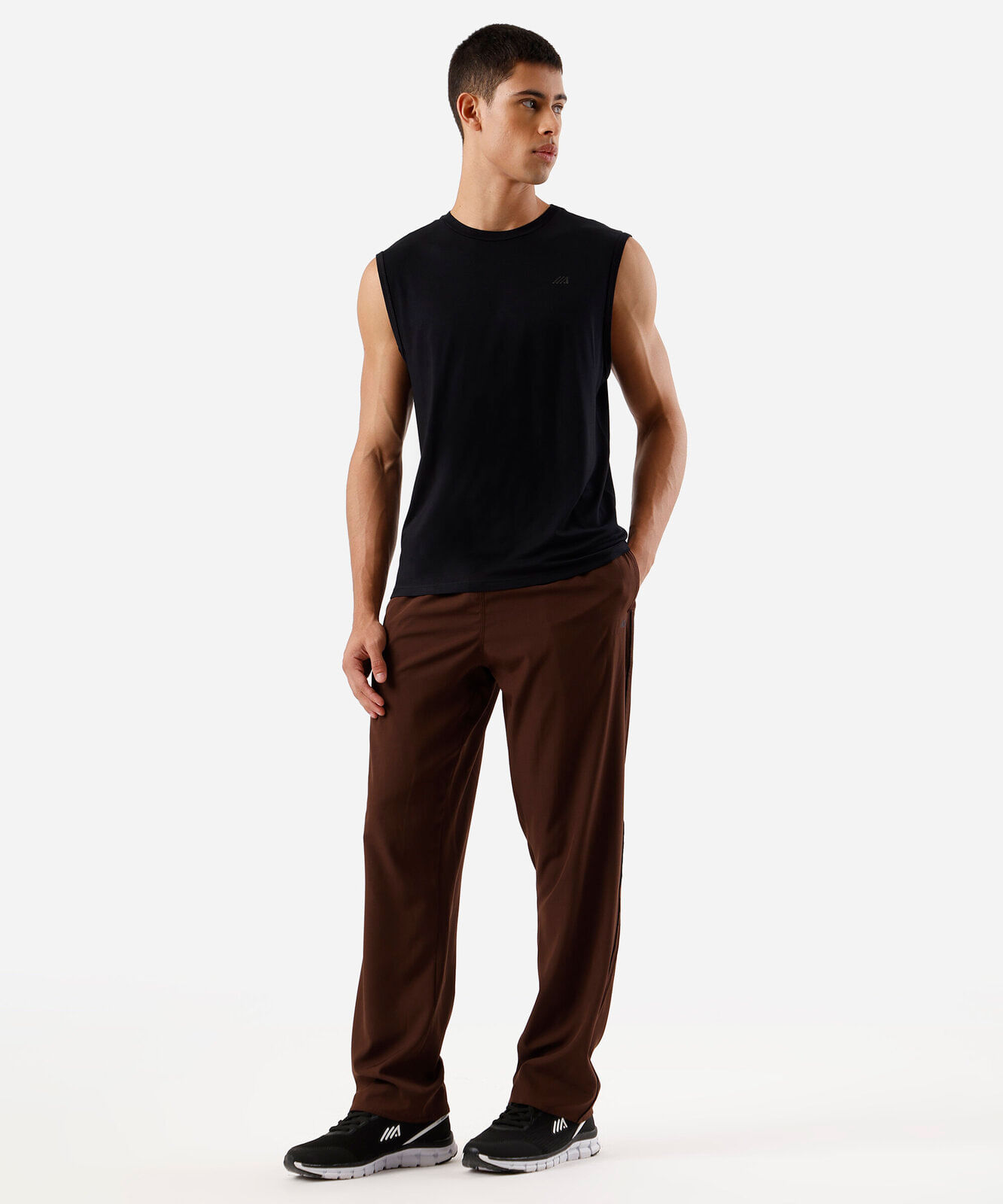 regata esportiva muscle masculina ultra soft preta