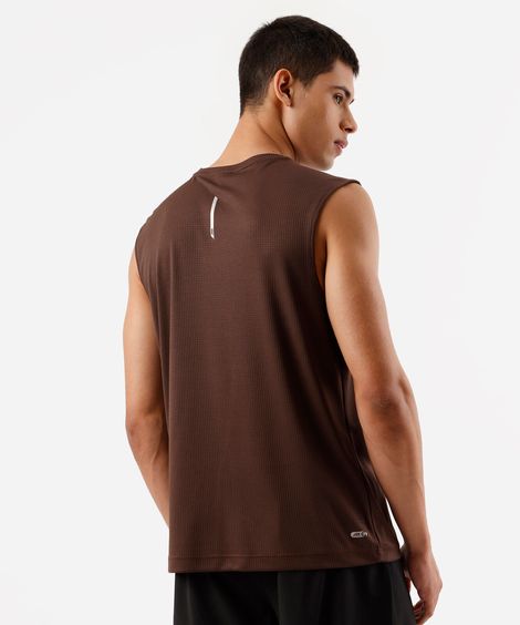 regata machão masculina cea sports marrom