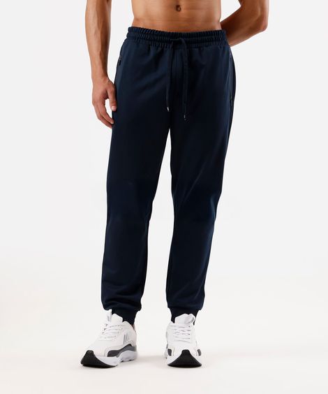 calça jogger com bolsos cea sports azul