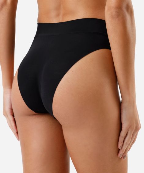 calcinha hot pant feminina demillus preta