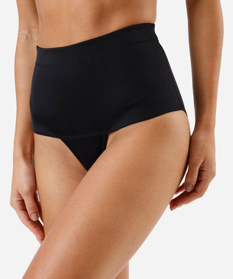 calcinha hot pant modeladora feminina dilady preta