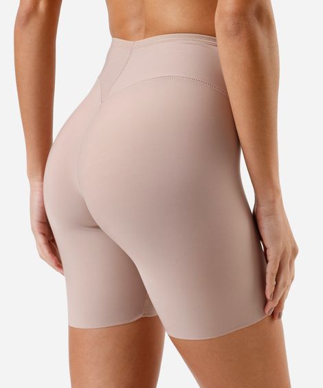 bermuda modeladora feminina demillus bege
