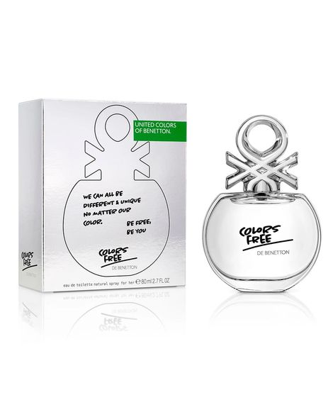 perfume feminino benetton united colors free eau de toilette for her 80ml