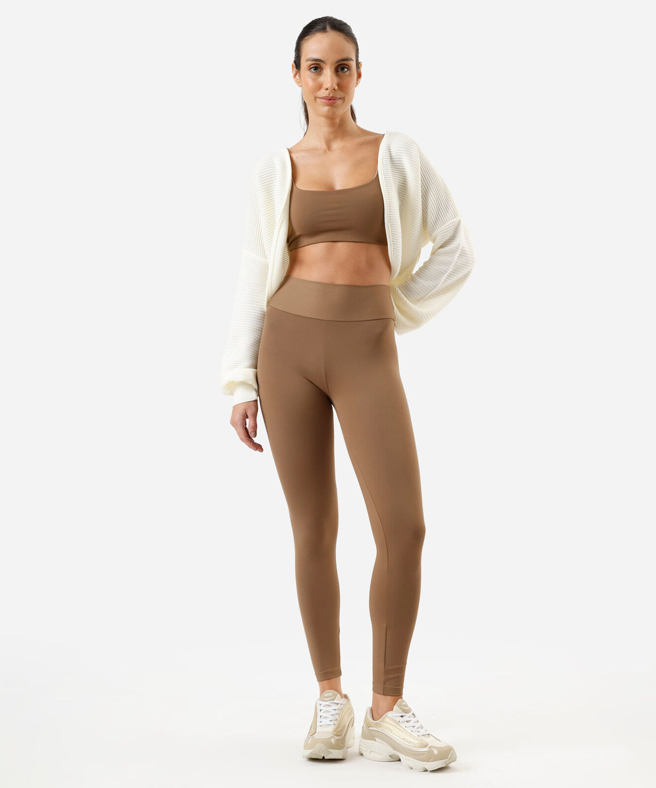 bolero feminino de tricot off white