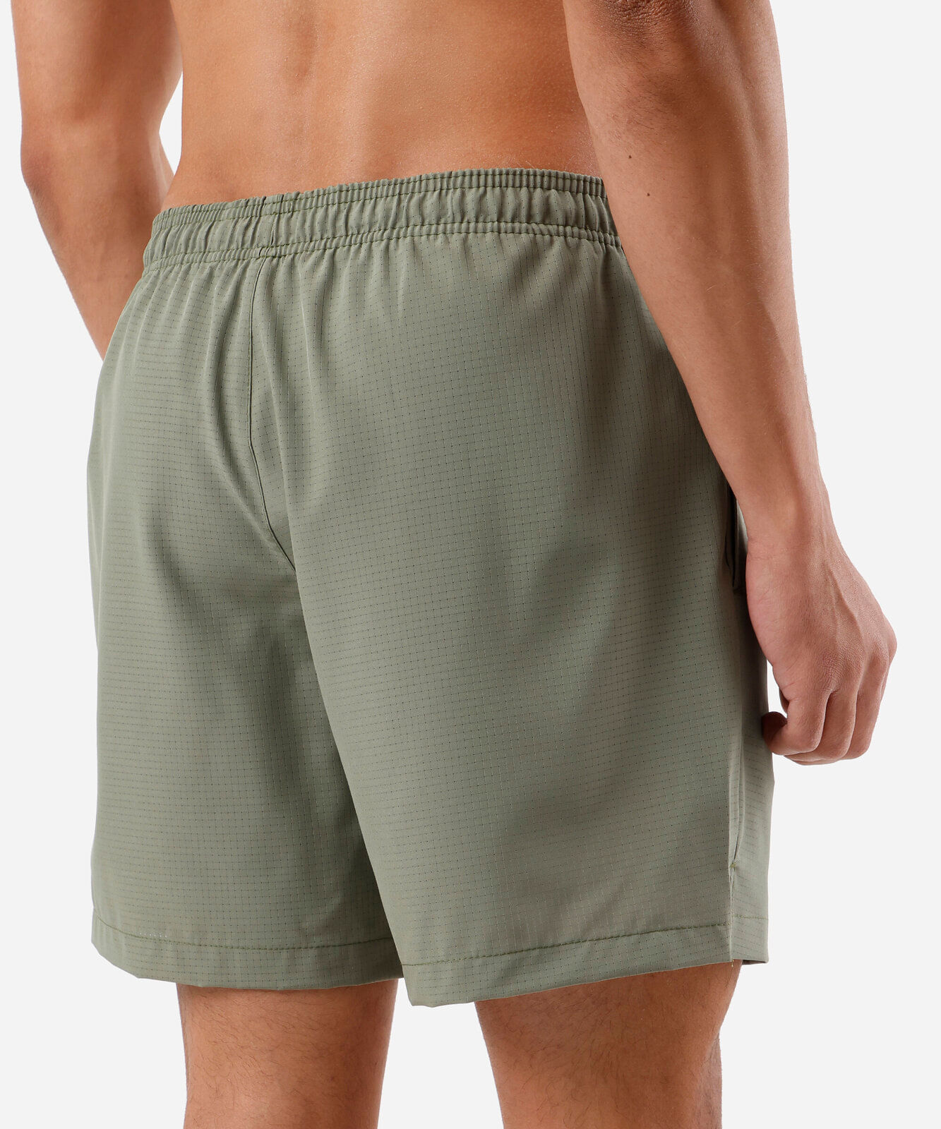 short esportivo masculino cós elástico verde