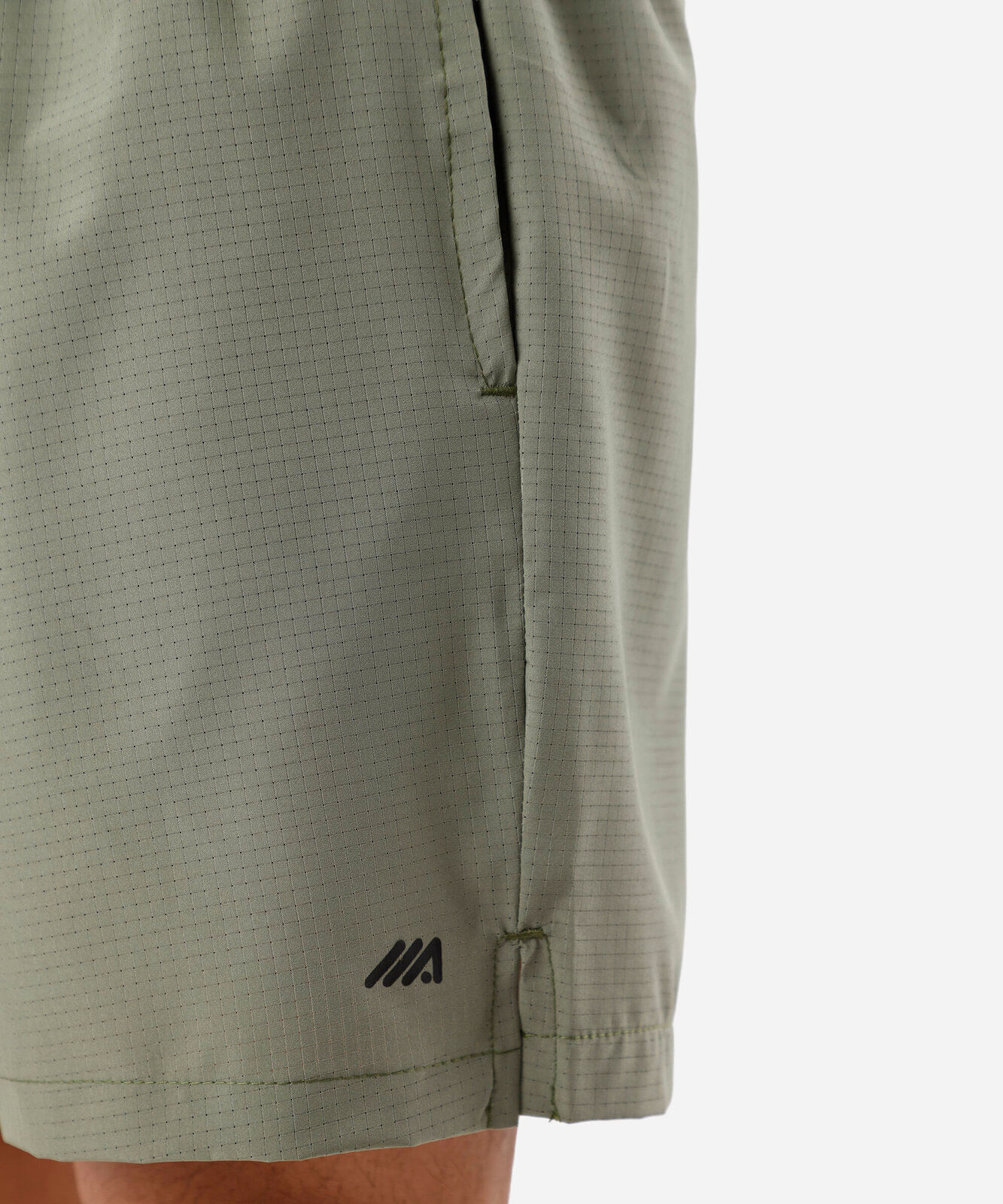 short esportivo masculino cós elástico verde