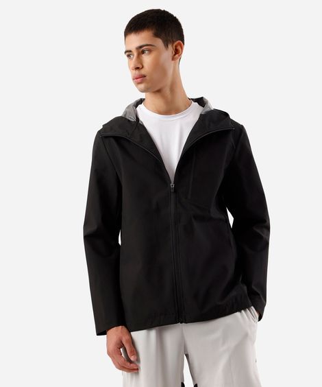 jaqueta masculina com capuz cea sports preta