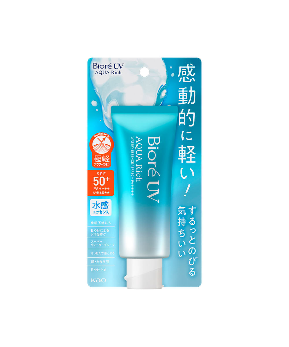protetor solar bioré aqua rich fps 50 70g