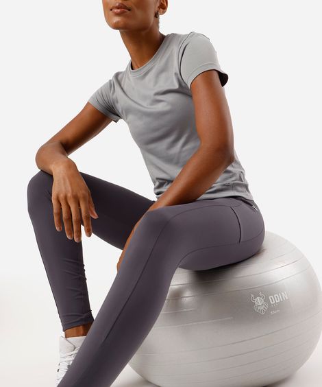 calça legging com bolso cea sports cinza