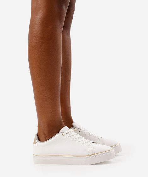 tênis casual branco