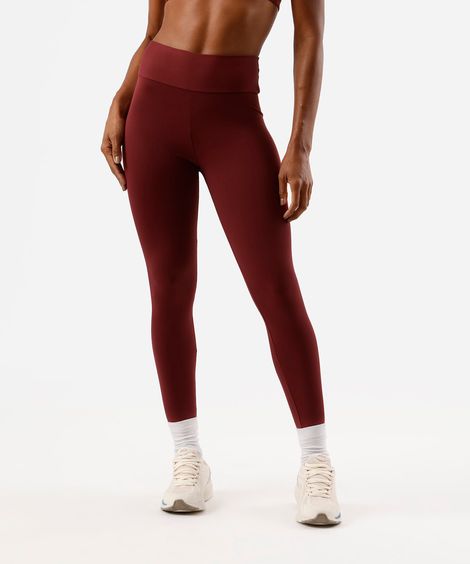 calça legging feminina cea sports vinho