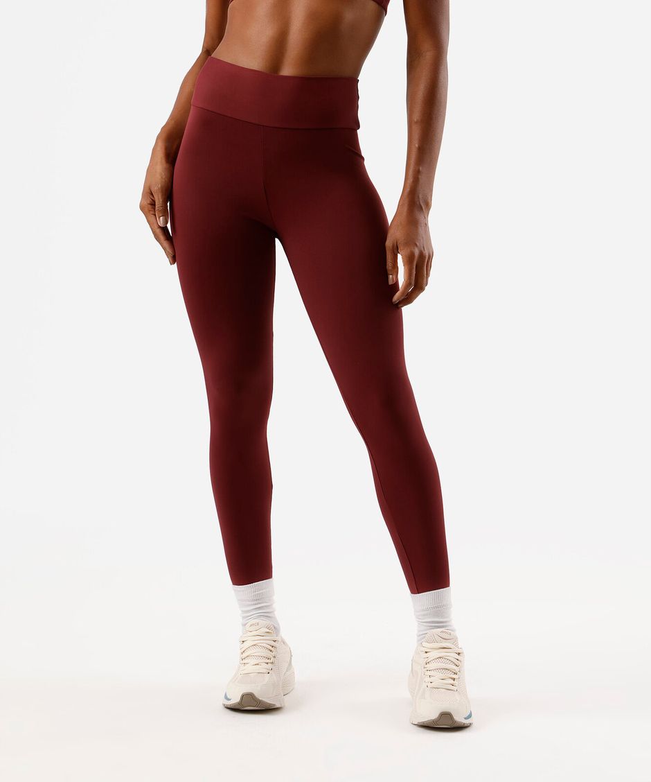 calça legging esportivafeminina vinho