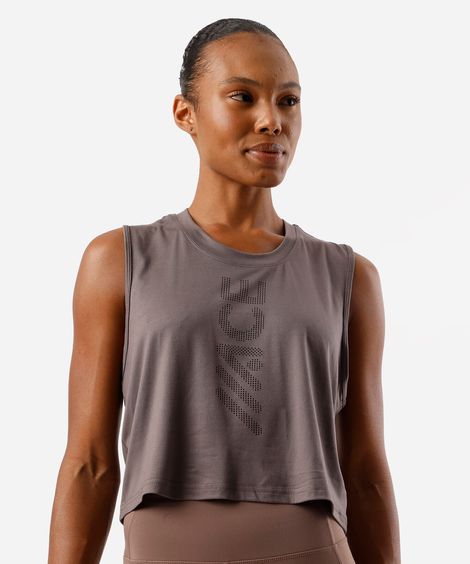 cropped feminino esportivo cinza
