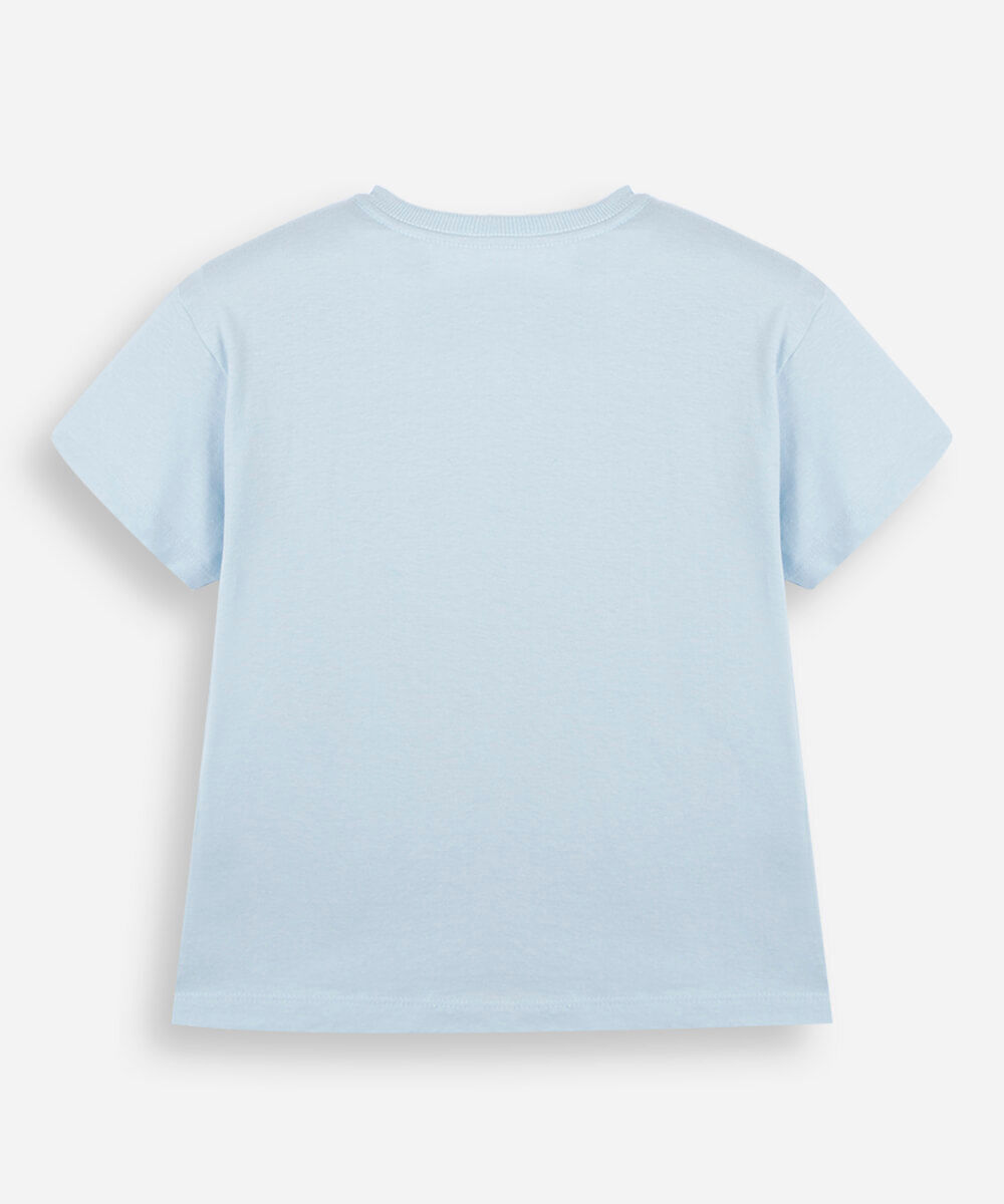 camiseta infantil derpy guerreiras do kpop azul