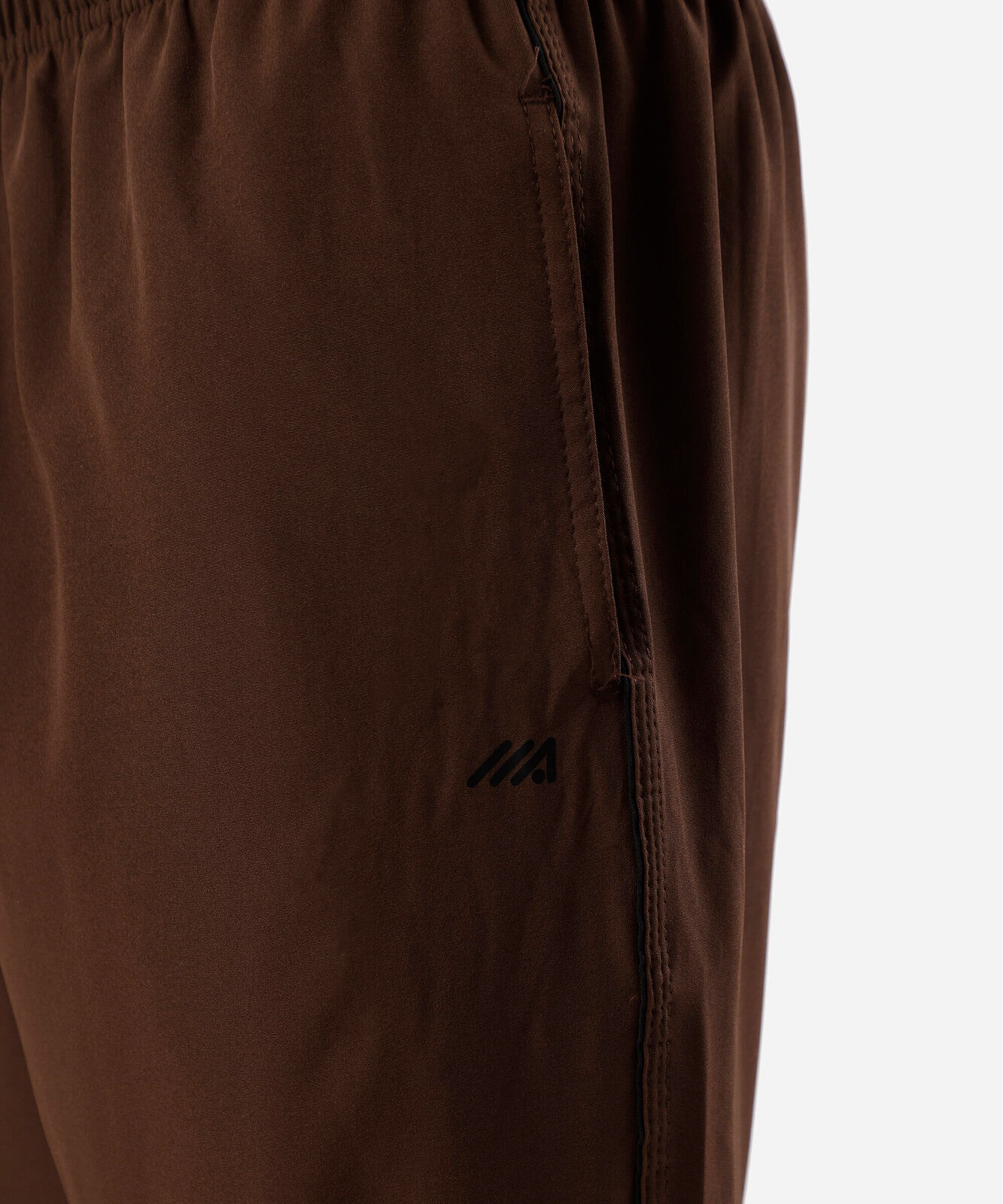 calça masculina com nervuras marrom