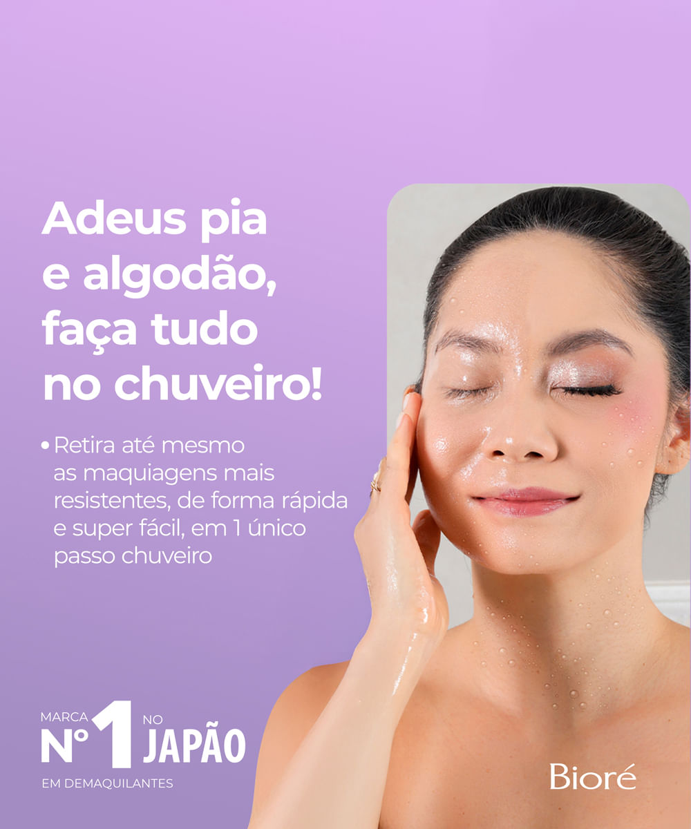 óleo de limpeza bioré demaquilante cleansing oil 230ml