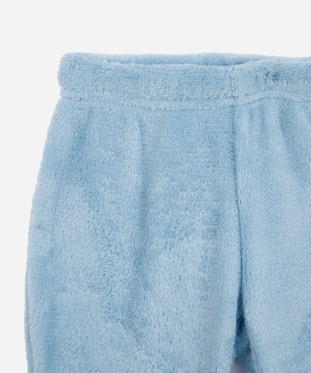 pijama infantil de pelúcia bluey azul