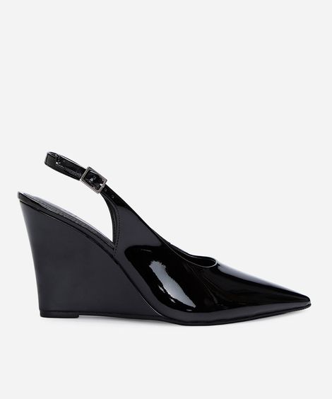scarpin slingback anabela o diabo veste prada preto