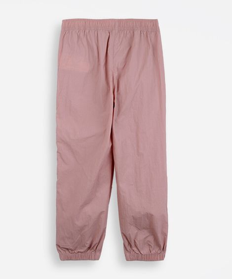 calça infantil esporte jogger rosa