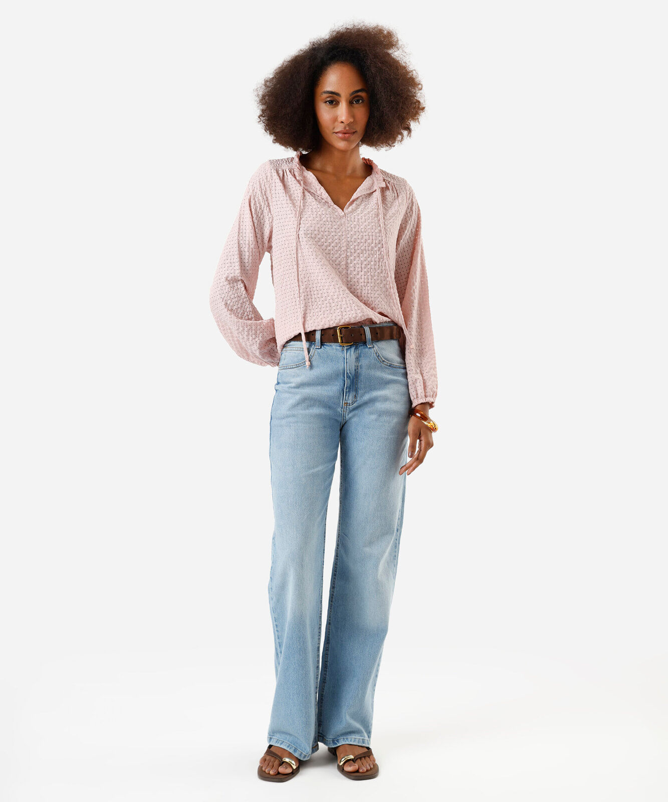 bata feminina manga longa xadrez com babado rosa