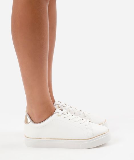 tênis casual branco