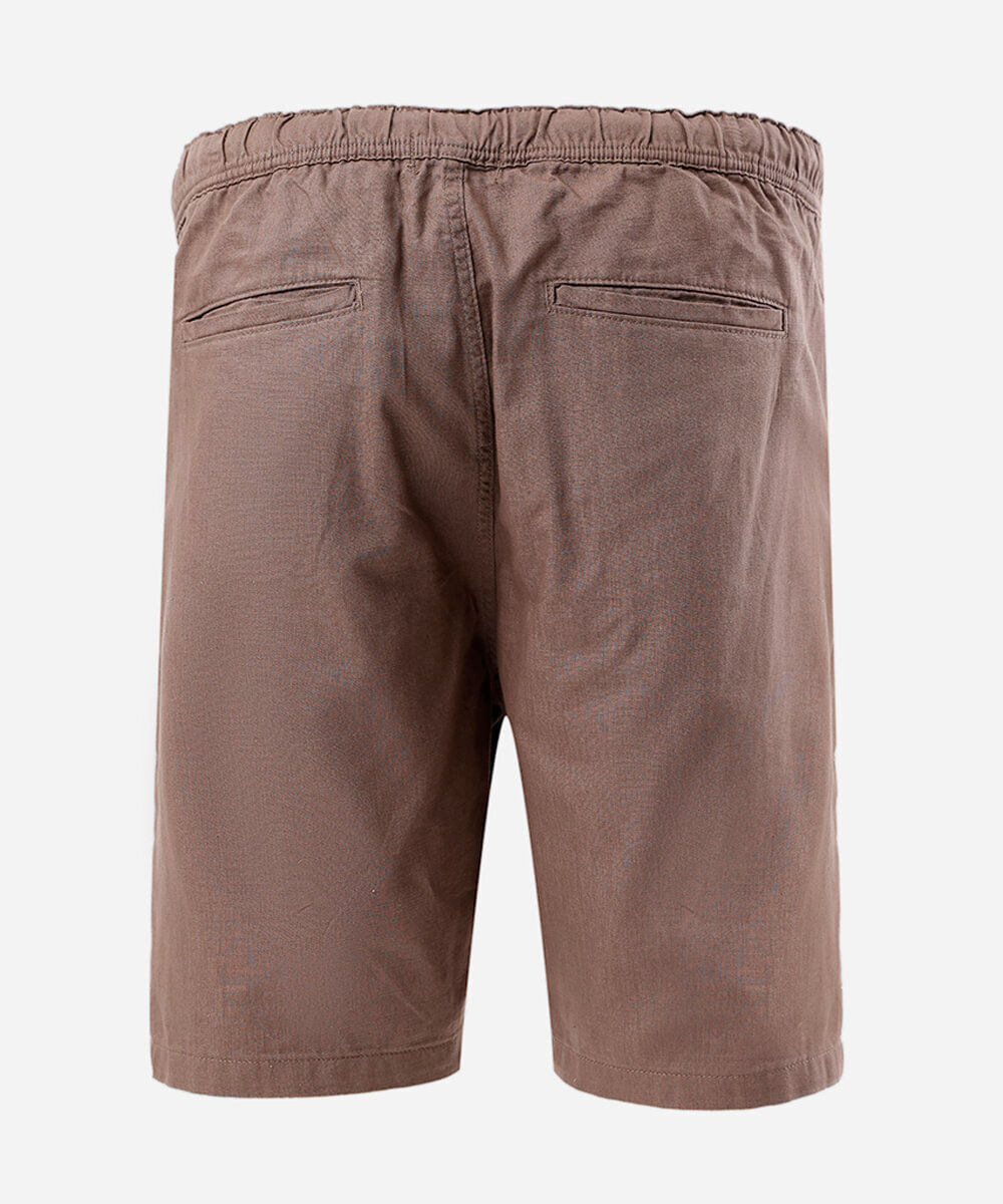 bermuda masculina com cordão bege
