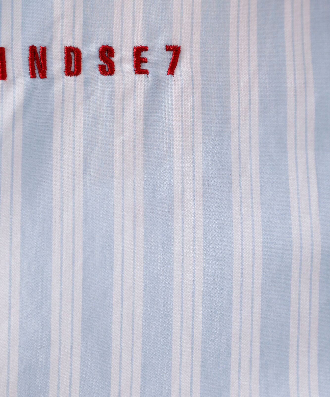 camisa de pijama avulsa feminina de algodão listrada mindset azul