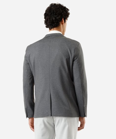 blazer masculino de alfaiataria cinza