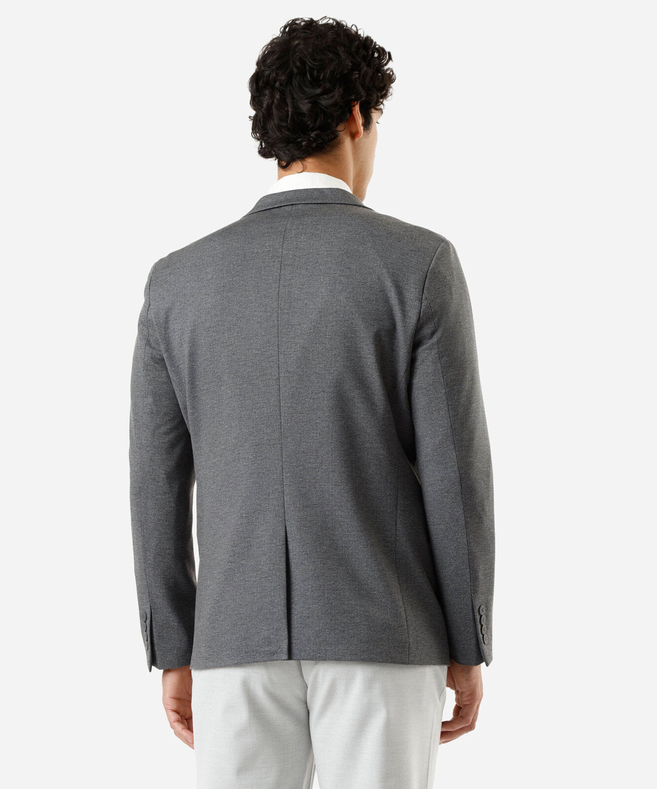 blazer masculino de alfaiataria cinza