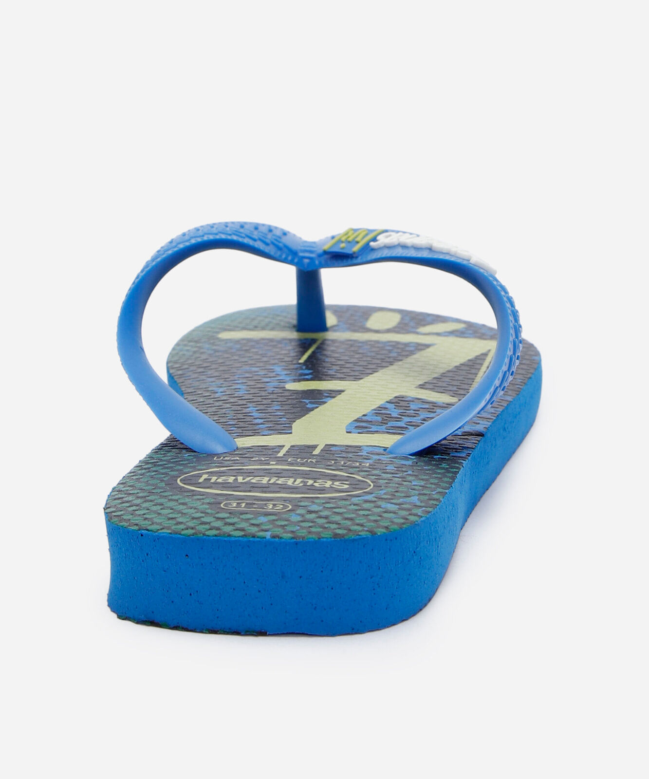 chinelo infantil havaianas vini jr azul