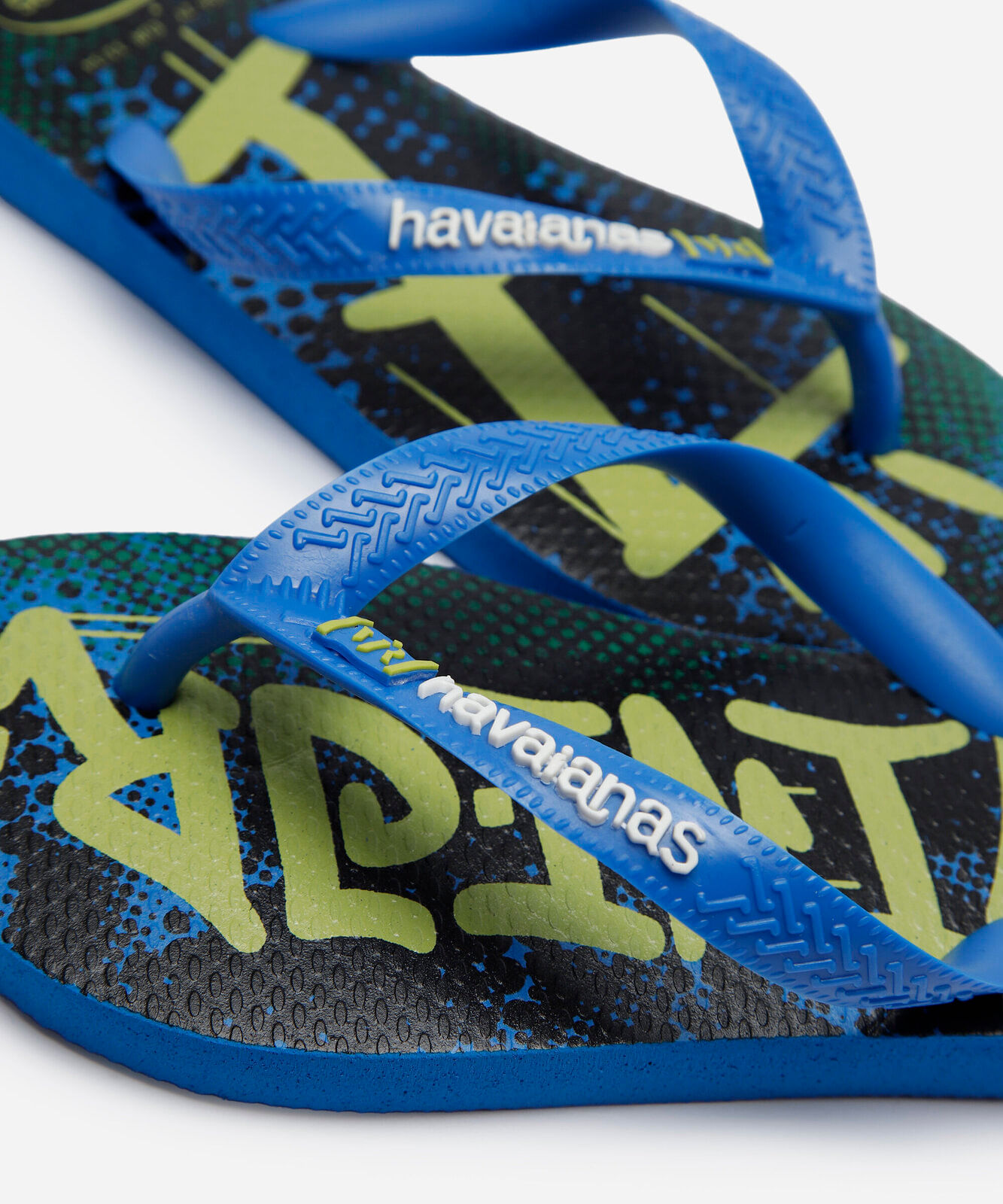chinelo infantil havaianas vini jr azul