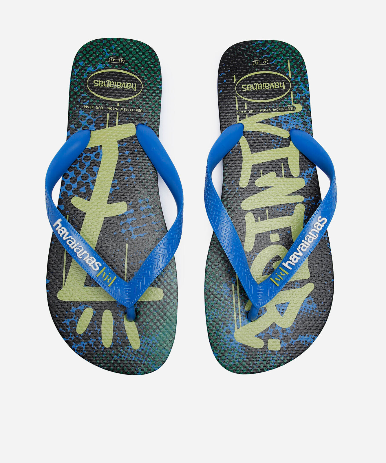 chinelo havaianas vini jr azul