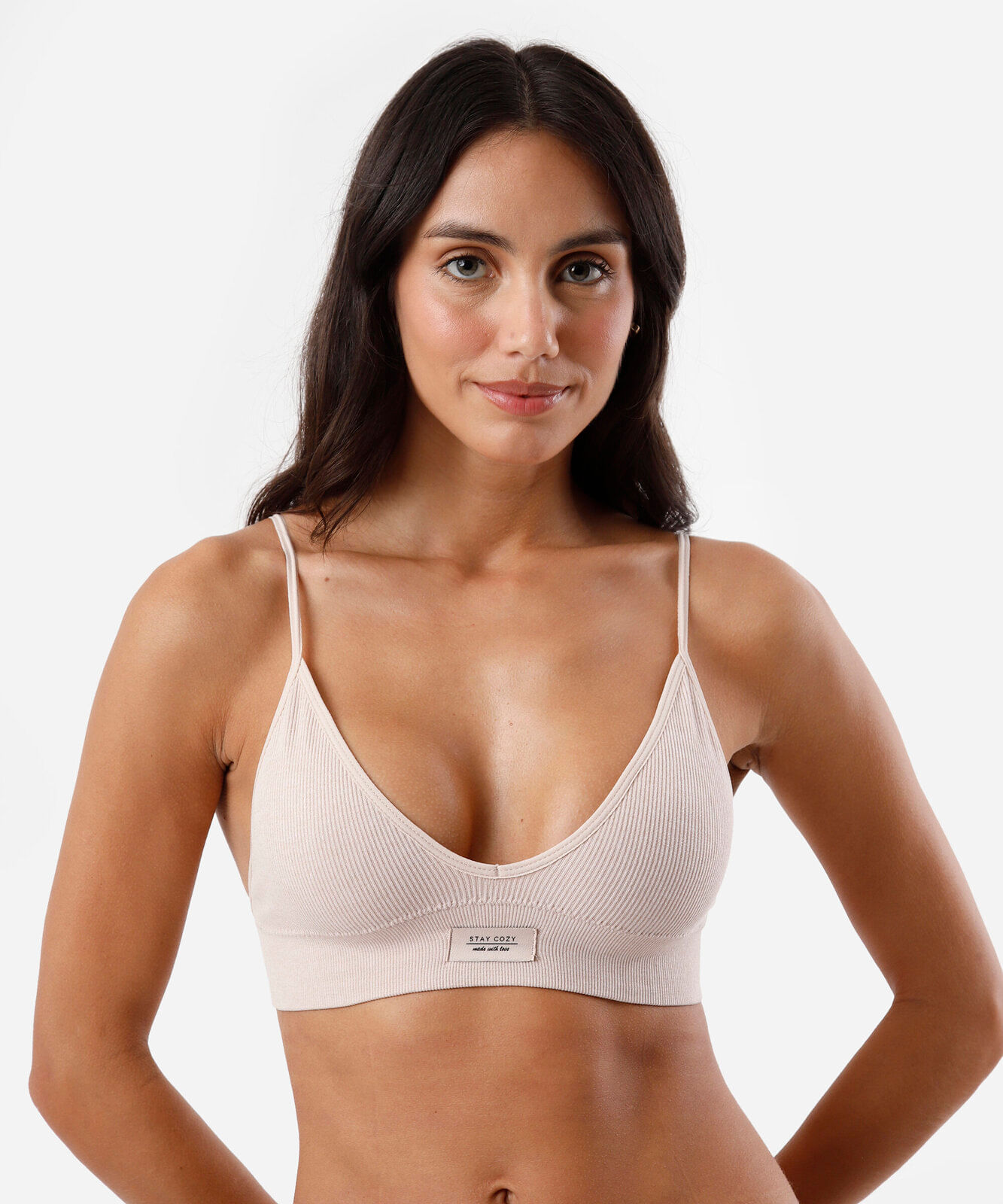 kit de sutiãs top feminino sem costura colorido