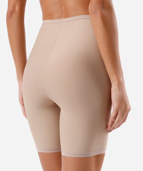 bermuda modeladora feminina dilady bege