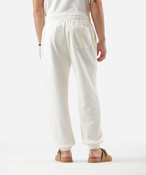 calça masculina jogger moletom off white