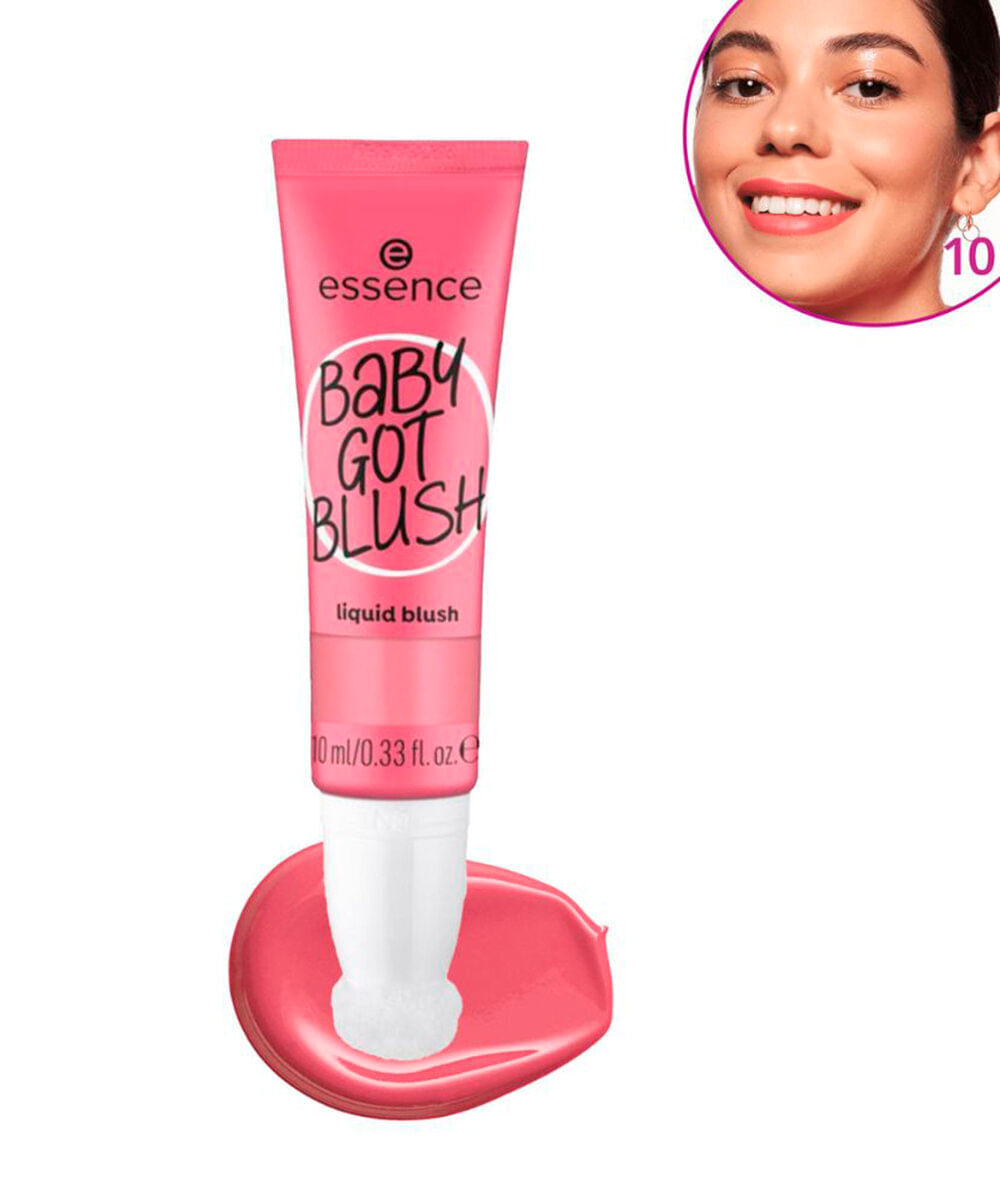 blush líquido essence baby got blush liquid 10