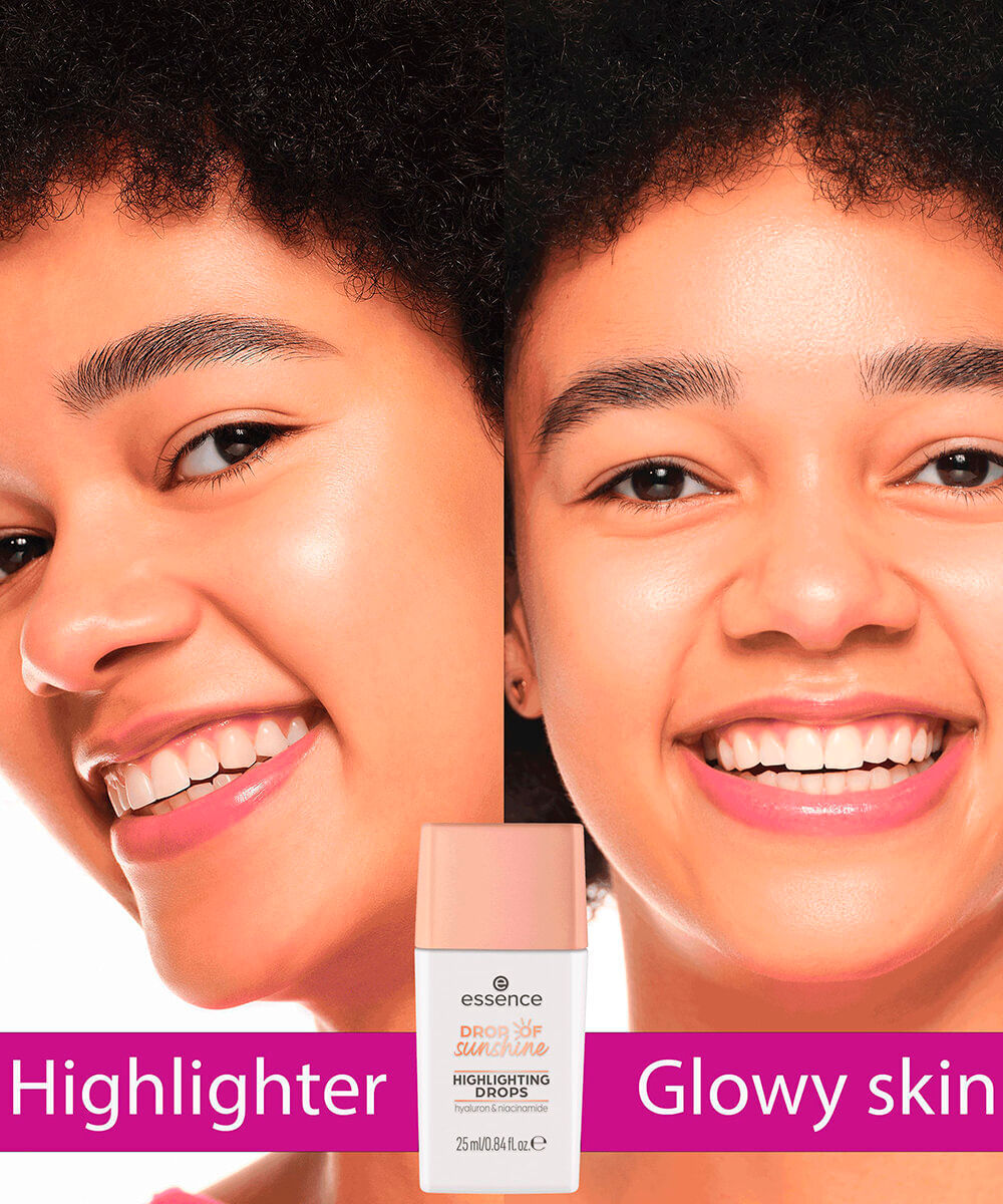 iluminador líquido essence drop of sunshine highlighting drops