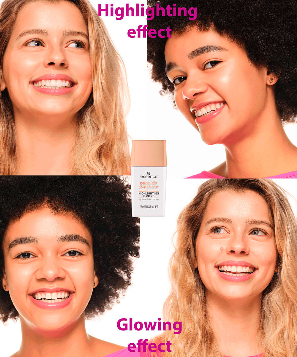 iluminador líquido essence drop of sunshine highlighting drops