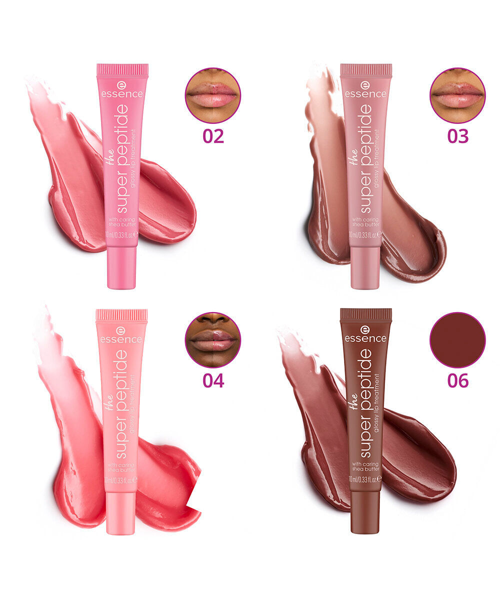 gloss labial essence the super peptide glossy lip treatment 04