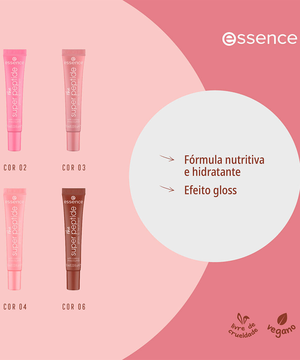 gloss labial essence the super peptide glossy lip treatment 03