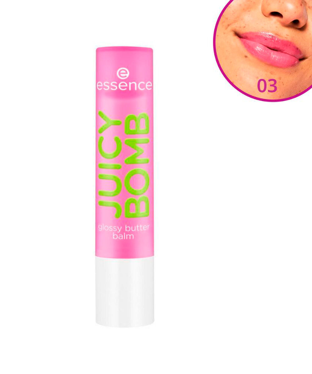gloss labial essence juicy bomb glossy butter balm 03