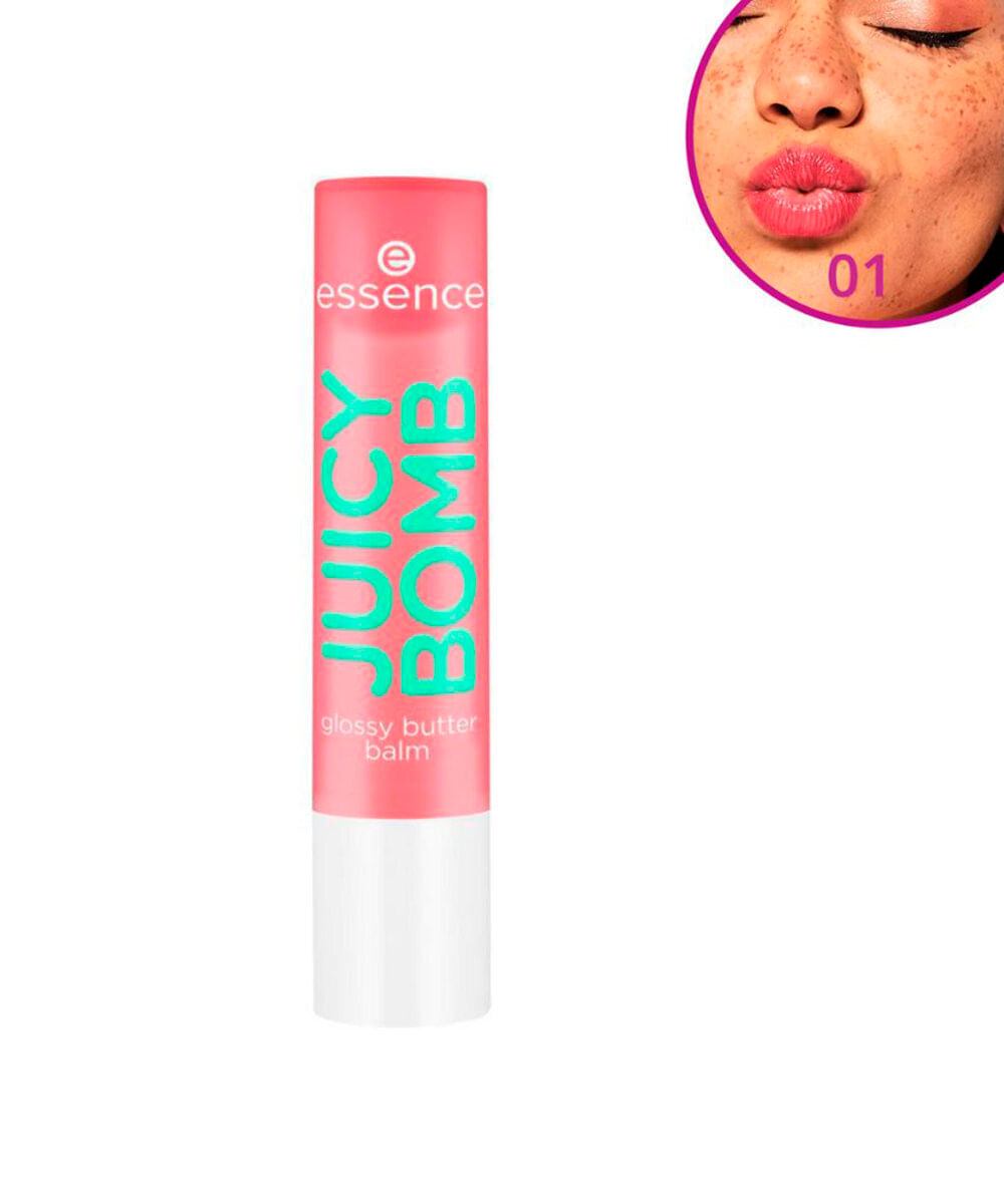 gloss labial essence juicy bomb glossy butter balm 01