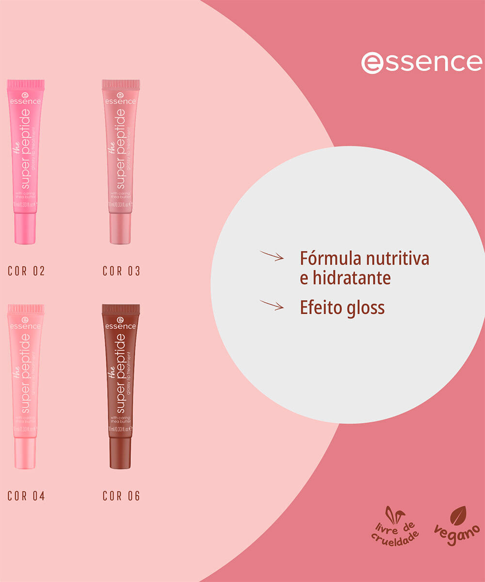 gloss labial essence the super peptide glossy lip treatment 06