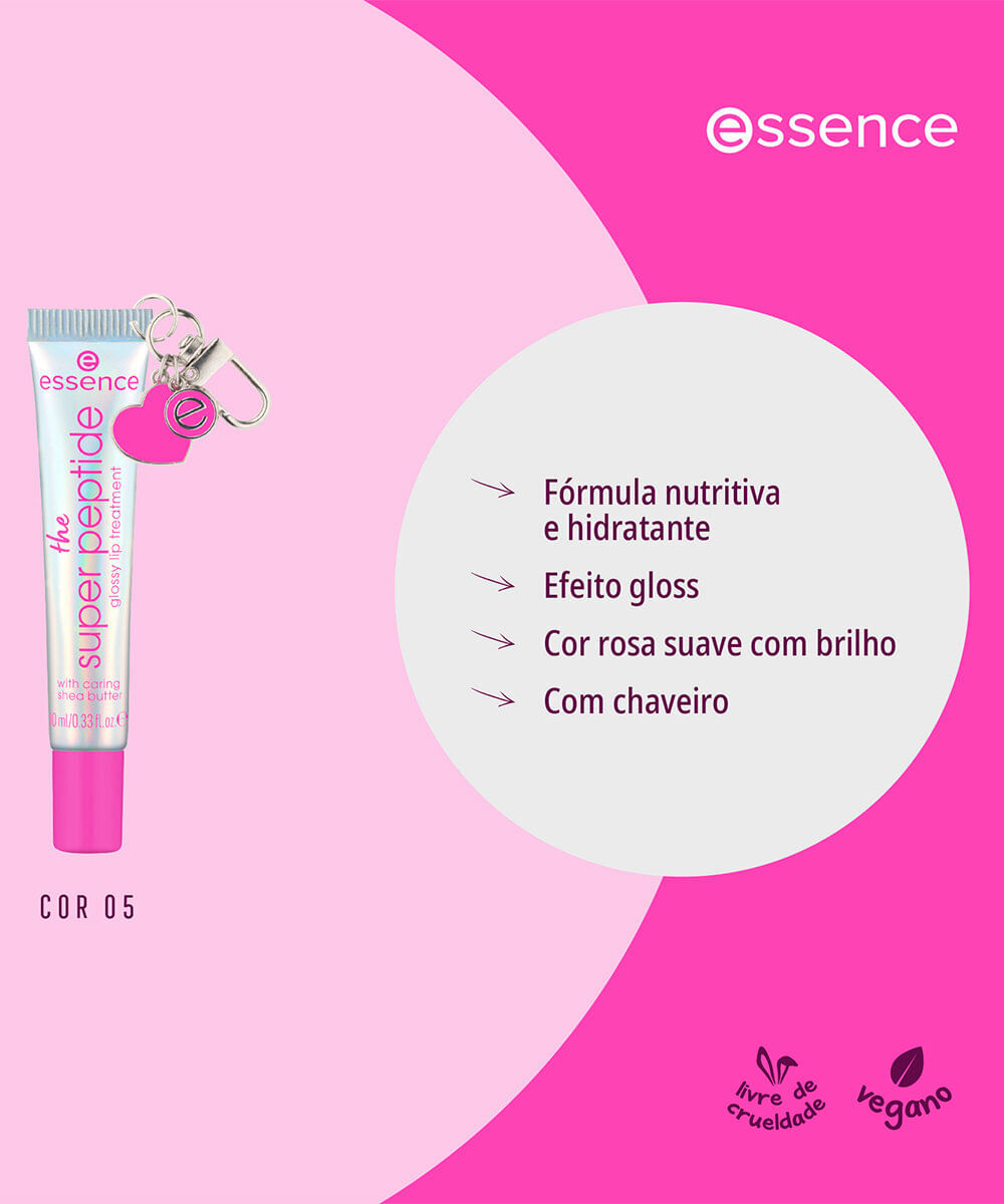 gloss labial essence the super peptide glossy lip treatment 05