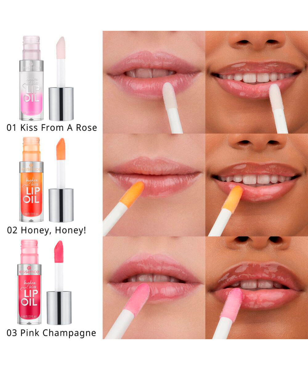 gloss labial essence hydra kiss lip oil 03