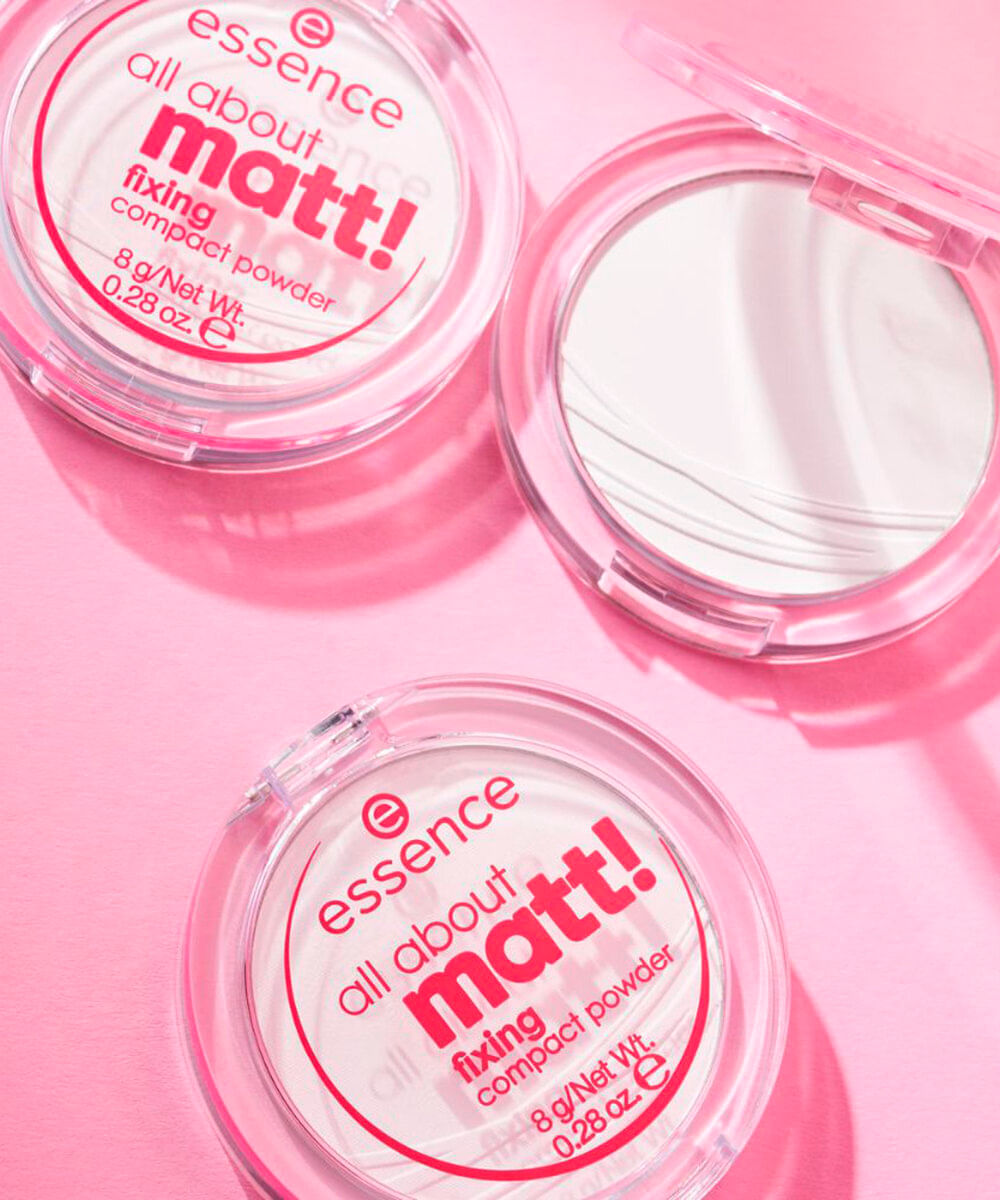 pó compacto essence all about matt fixing compact powder