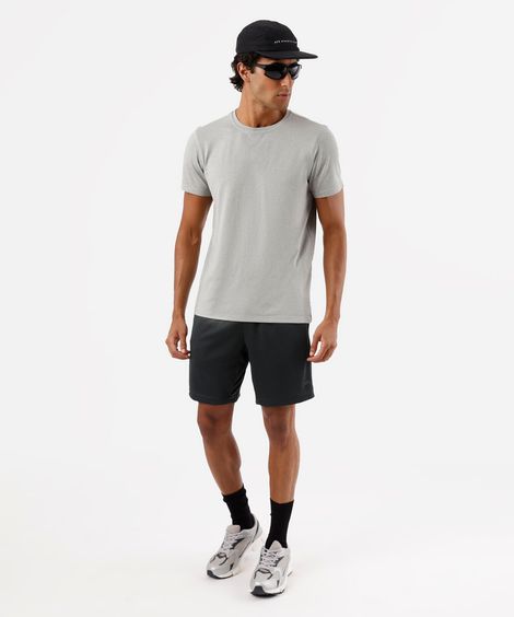 bermuda masculina esportiva texturizada verde