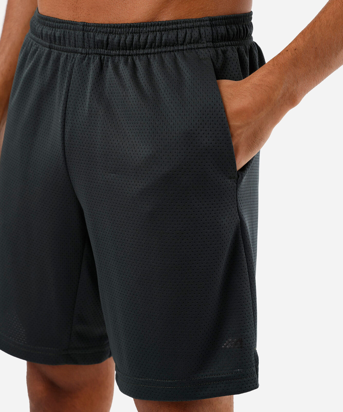 bermuda masculina esportiva texturizada verde